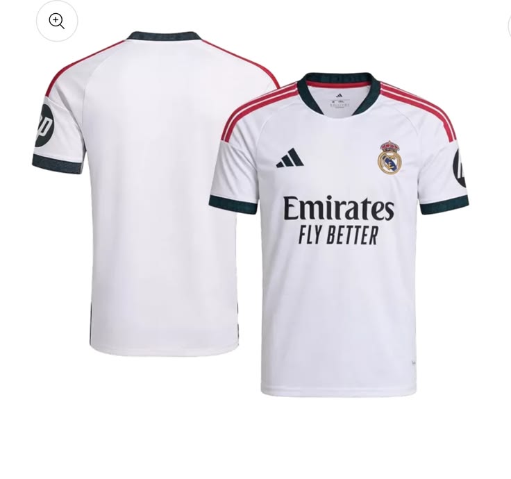 Real Madrid Titular 25/26 dorso